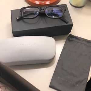 Matte Black Warby Parker Glasses